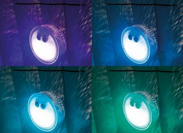 מנורת לד (LED) מחליפה צבעים, INTEX לספא / ג'קוזי מתנפח, דגם 28503 מנורת לד (LED) מחליפה צבעים, INTEX לספא / ג'קוזי מתנפח, דגם 28503