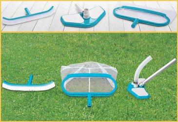 ערכת ניקוי INTEX DELUXE הכוללת רשת עמוקה+מברשת+ראש שאיבה, דגם 29057 ערכת ניקוי INTEX DELUXE הכוללת רשת עמוקה+מברשת+ראש שאיבה, דגם 29057