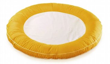 פוף אבוב זוגי איכותי צף בבריכה, עמיד לתנאי חוץ, מיוצר בישראל, דגם דונאט בגוון צהוב פוף אבוב זוגי איכותי צף בבריכה, עמיד לתנאי חוץ, מיוצר בישראל, דגם דונאט בגוון צהוב