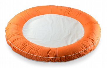 פוף אבוב זוגי איכותי צף בבריכה, עמיד לתנאי חוץ, מיוצר בישראל, דגם דונאט בגוון כתום פוף אבוב זוגי איכותי צף בבריכה, עמיד לתנאי חוץ, מיוצר בישראל, דגם דונאט בגוון כתום