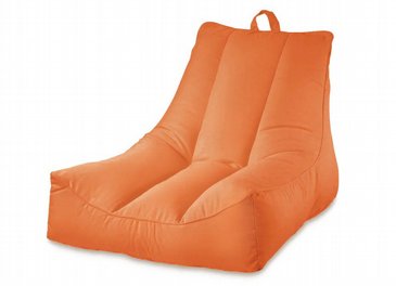 פוף כורסה איכותית צפה בבריכה, עמידה לתנאי חוץ, מיוצרת בישראל, דגם ונציה בגוון כתום פוף כורסה איכותית צפה בבריכה, עמידה לתנאי חוץ, מיוצרת בישראל, דגם ונציה בגוון כתום