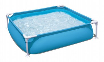 בריכת עמודים ריבועית 30.5*122*122 BESTWAY, דגם 56217 בריכת עמודים ריבועית 30.5*122*122 BESTWAY, דגם 56217