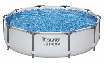 יבואן רשמי! בריכת BESTWAY קוטר 305 עומק 76, Steel Pro MAX דגם 56406 יבואן רשמי! בריכת BESTWAY קוטר 305 עומק 76, Steel Pro MAX דגם 56406