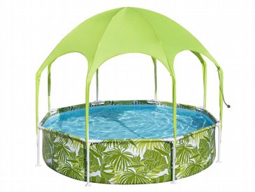 ערכת הכל כלול קלאסיק בריכת BESTWAY עמודים עגולה + גגון קוטר 244 עומק 51 דגם 56432C ערכת הכל כלול קלאסיק בריכת BESTWAY עמודים עגולה + גגון קוטר 244 עומק 51 דגם 56432C