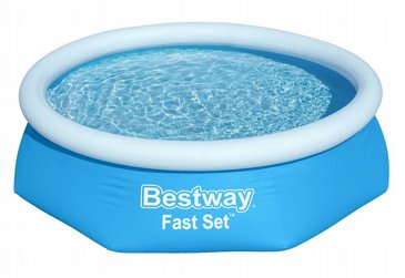 יבואן רשמי! בריכת הקמה מהירה (שפה מתנפחת) BESTWAY קוטר 244 עומק 61 דגם 57450 יבואן רשמי! בריכת הקמה מהירה (שפה מתנפחת) BESTWAY קוטר 244 עומק 61 דגם 57450