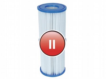 זוג מסננים מס II למשאבות סינון מים 530 גלון ו/או 800 גלון בשעה BESTWAY, דגם 58094 מסדרת FLOWCLEAR זוג מסננים מס II למשאבות סינון מים 530 גלון ו/או 800 גלון בשעה BESTWAY, דגם 58094 מסדרת FLOWCLEAR