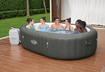 ג'קוזי מתנפח אובלי 60067 דגם Mauritius AirJet, מותג BESTWAY ,Lay-Z-Spa ג'קוזי מתנפח אובלי 60067 דגם Mauritius AirJet, מותג BESTWAY ,Lay-Z-Spa