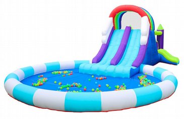 מתקן מים מתנפח, הכולל מתקן קפיצות+קיר טיפוס+מגלשה גבוהה דו מסלולית+מגלשה נמוכה+בריכת שיכשוך, דגם 63102 DOCTOR DOLPHIN דוקטור דולפין מתקן מים מתנפח, הכולל מתקן קפיצות+קיר טיפוס+מגלשה גבוהה דו מסלולית+מגלשה נמוכה+בריכת שיכשוך, דגם 63102 DOCTOR DOLPHIN דוקטור דולפין