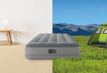 מיטה מתנפחת/מזרן מתנפח מיטה וחצי INTEX לשימוש חיצוני ופנימי כולל משאבת USB מובנית DURA-BEAM Prestige Mid-Rise מק"ט 64112 מיטה מתנפחת/מזרן מתנפח מיטה וחצי INTEX לשימוש חיצוני ופנימי כולל משאבת USB מובנית DURA-BEAM Prestige Mid-Rise מק"ט 64112