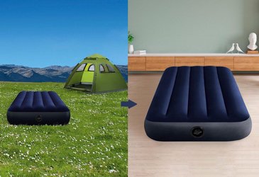 מיטה מתנפחת/מזרן מתנפח יחיד INTEX לשימוש חיצוני ופנימי DURA-BEAM Classic Downy מק"ט 64756 מיטה מתנפחת/מזרן מתנפח יחיד INTEX לשימוש חיצוני ופנימי DURA-BEAM Classic Downy מק"ט 64756