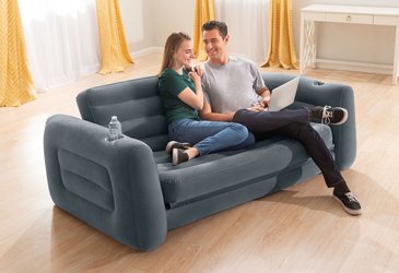 ספה מתנפחת INTEX הנפתחת למיטה זוגית, מקט 66552 ספה מתנפחת INTEX הנפתחת למיטה זוגית, מקט 66552