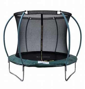 טרמפולינה/קפצית פייבר פרימיום לילדים/ות בקוטר 3.05 מטר/10FT הכוללת רשת הגנה חיצונית וסולם EUROLEAP טרמפולינה/קפצית פייבר פרימיום לילדים/ות בקוטר 3.05 מטר/10FT הכוללת רשת הגנה חיצונית וסולם EUROLEAP