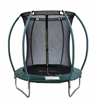 טרמפולינה/קפצית פייבר פרימיום לילדים/ות בקוטר 1.83 מטר/6FT הכוללת רשת הגנה חיצונית EUROLEAP טרמפולינה/קפצית פייבר פרימיום לילדים/ות בקוטר 1.83 מטר/6FT הכוללת רשת הגנה חיצונית EUROLEAP