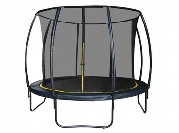 טרמפולינה/קפצית פייבר לילדים/ות בקוטר 4.27 מטר/14FT הכוללת רשת הגנה חיצונית וסולם טרמפולינה/קפצית פייבר לילדים/ות בקוטר 4.27 מטר/14FT הכוללת רשת הגנה חיצונית וסולם