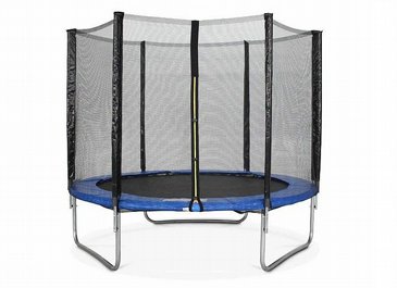 טרמפולינה/קפצית לילדים/ות בקוטר 4.27 מטר/14FT הכוללת רשת הגנה חיצונית וסולם טרמפולינה/קפצית לילדים/ות בקוטר 4.27 מטר/14FT הכוללת רשת הגנה חיצונית וסולם