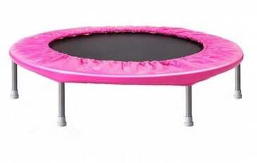 טרמפולינה/קפצית לילדים/ות בקוטר 1.37 מטר/"54 אינץ, צבע ורוד טרמפולינה/קפצית לילדים/ות בקוטר 1.37 מטר/"54 אינץ, צבע ורוד