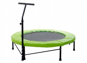 טרמפולינה/קפצית לילדים/ות בקוטר 1.40 מטר/"55 אינץ הכוללת מוט תמיכה, צבע ירוק טרמפולינה/קפצית לילדים/ות בקוטר 1.40 מטר/"55 אינץ הכוללת מוט תמיכה, צבע ירוק